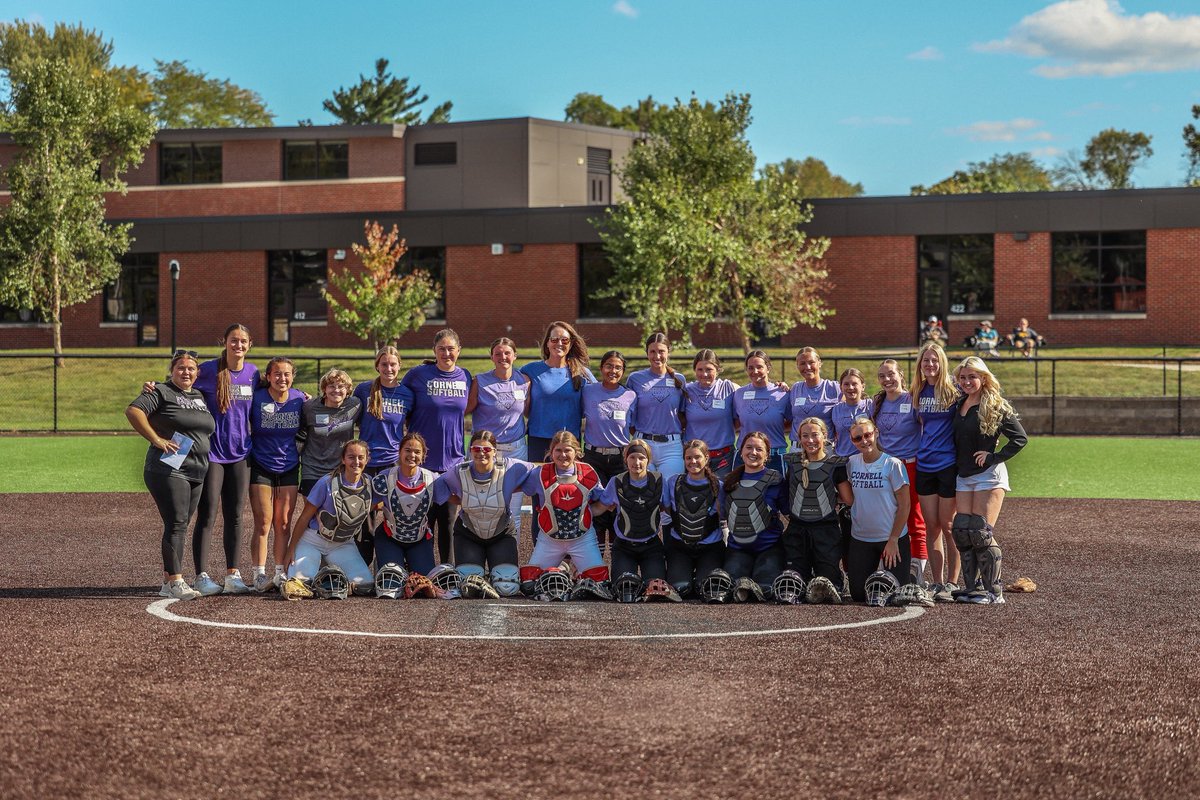 Back by popular demand and an OUTSTANDING response to our September camp, we have another one set for Nov. 9… 🥎💜
Get yourself signed up today! 🆘🚨‼️<a href="/CornellRamsSB/">Cornell Softball</a>