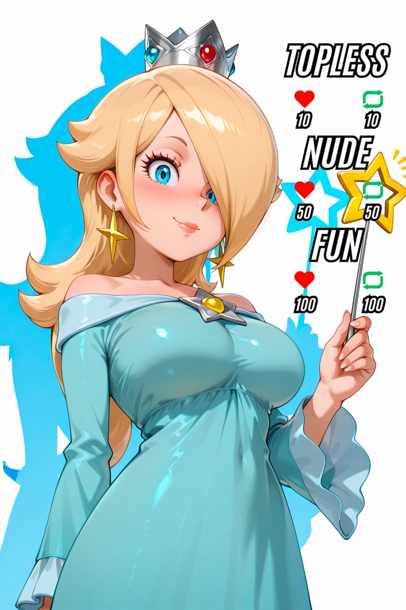 waifusyn's tweet photo. Rosalina | Undressing Game https://t.co/uD2tHcHNkC