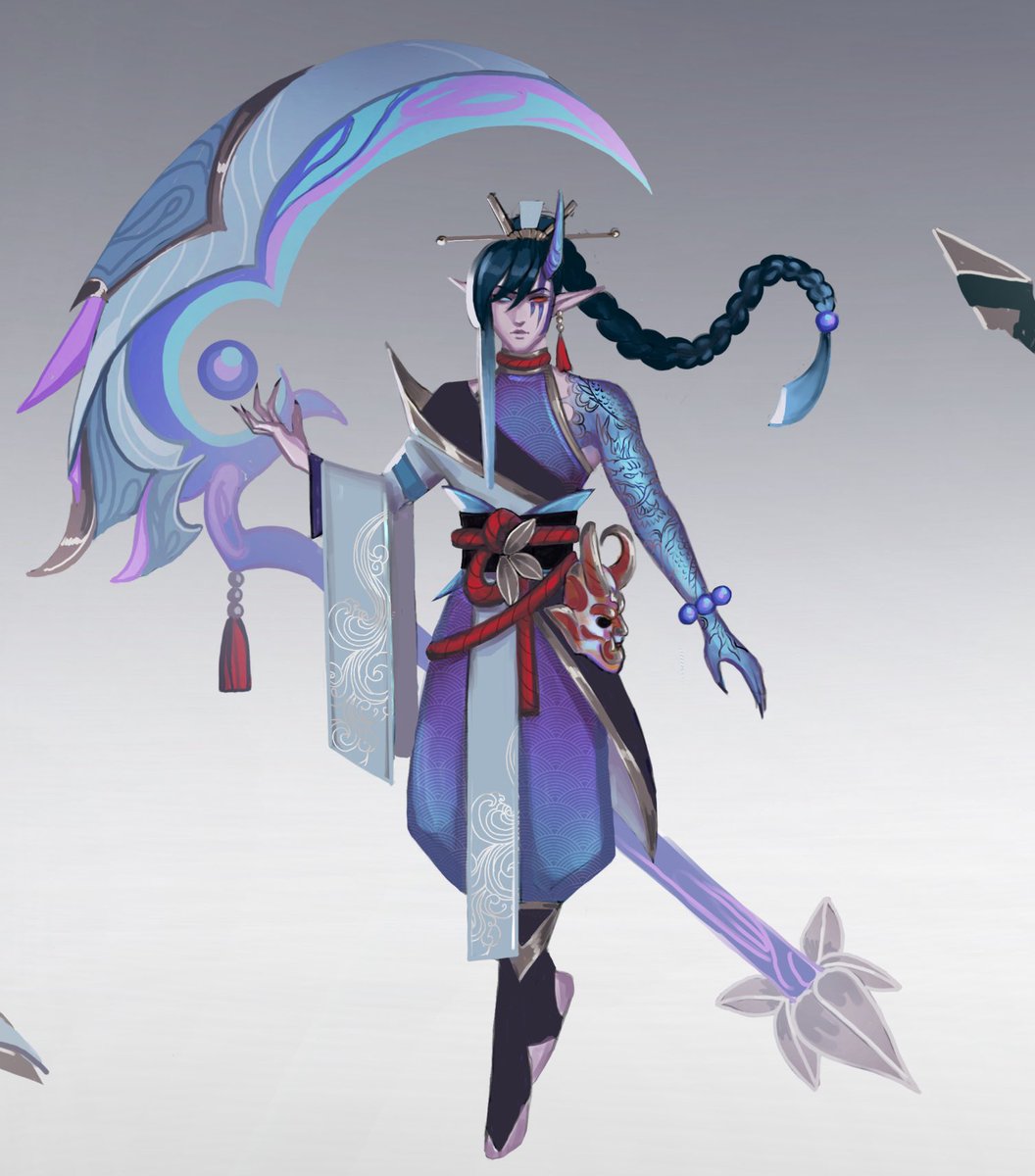 lywell_'s tweet photo. Spirit Blossom #Kayn / #Rhaast https://t.co/8FAVANIOdH