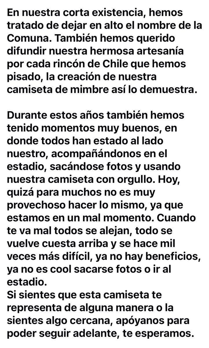 Chimbarongo FC tweet media