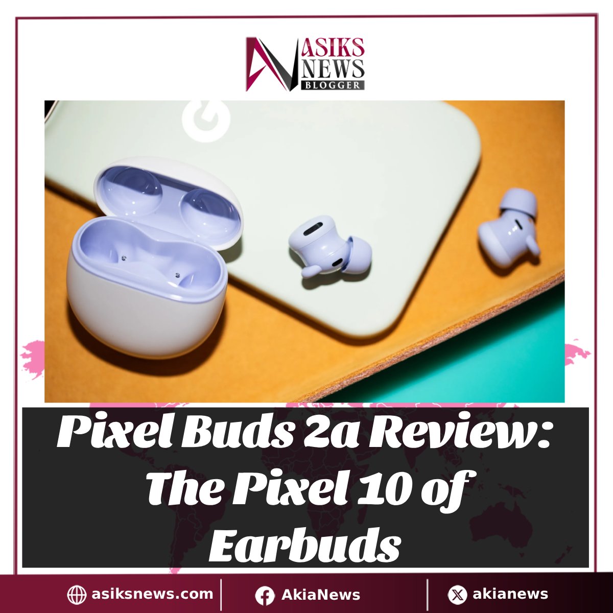 AkiaNews's tweet photo. Pixel Buds 2a Review: The Pixel 10 of Earbuds read more here: https://t.co/o8ooVGSi8G https://t.co/ZJEPEjYfyQ