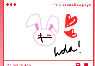 BUNNY IGLESIAS AAA ESTA MUY BONITO GRACIAS ANON :333