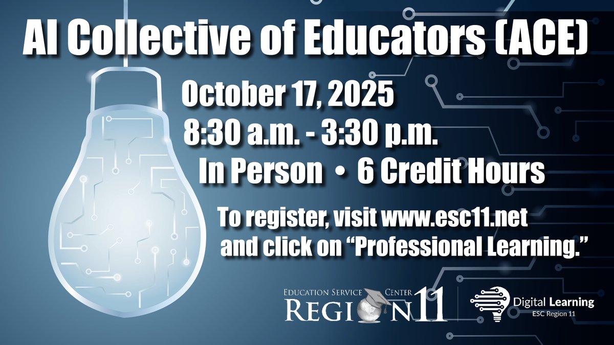 ESC Region 11 Digital Learning tweet media