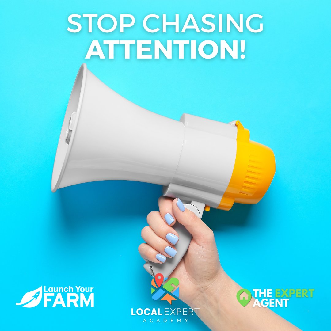 LaunchYourFarm's tweet photo. Stop chasing attention. Start claiming authority.

Real success in real estate isn’t about being loud... it’s about being trusted.

Lead with community, clarify your positioning, and build relationships that last.

That’s how every local legend begins.
👉 https://t.co/RunzpJofVx https://t.co/UpKaJq2sJA