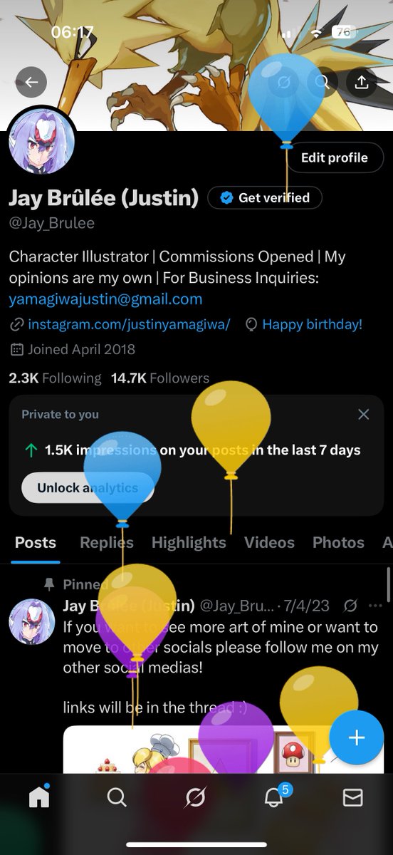 Jay Brûlée (Justin) tweet media