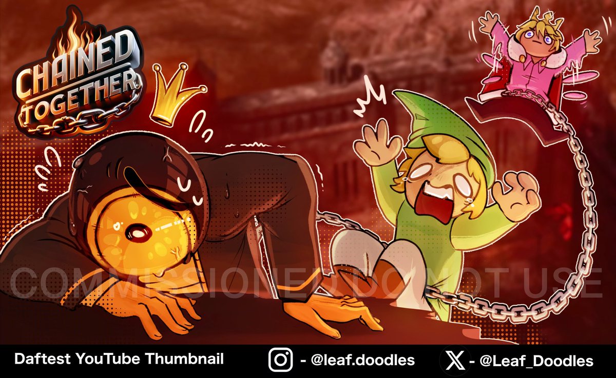 A collection of YT thumbnails I’ve had the pleasure to work on for <a href="/DaftestGuy/">Daftest</a> 
#artcommissions #artistsontwitter