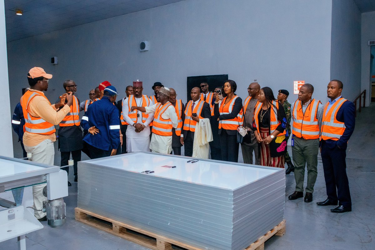 abbaaliyu_'s tweet photo. Nigeria has just achieved another milestone and historic feat in the renewable energy sector, and I am deeply honoured to be sharing this news with you, my fellow Nigerians. One of our strategic partners and RESCOs, Levene Photovoltaic Technologies (@LPVtech), with which the REA has been working to crystallise local manufacturing, has just exported solar panels manufactured right here in Nigeria to Accra, Ghana. This moment marks a transformational chapter for Nigeria and a resounding indication of the progress we are making in the renewable energy sector.

This landmark development aligns perfectly with President Bola Ahmed Tinubu’s administration’s commitment to reversing Nigeria’s dependence on imported solar PV panels and positioning the country as a key player in the global clean energy value chain. It also underscores the Rural Electrification Agency’s (REA) strategic drive to advance the Federal Government’s policy on local content and renewable energy industrialisation through innovative partnerships that strengthen domestic capacity while opening new regional markets.

Together, through deliberate strategies and collaborative actions, we are demonstrating that Nigeria can produce, deploy, and export sustainable energy solutions that power inclusive growth across Africa from right here at home.

It is worth highlighting that before the administration of President Bola Ahmed Tinubu, Nigeria’s solar PV manufacturing capacity stood at approximately 120 Megawatts. Today, that capacity has grown to 650 Megawatts, which is a clear reflection of visionary leadership, targeted investments, and the resilience of our private sector partners.

This milestone is not just a win for the REA or the renewable energy industry; it is a defining milestone in Nigeria’s renewable energy journey and a win for Nigeria, which symbolises what’s possible when policy, partnership, and purpose align for national progress.

#RenewableNigeria #MadeInNigeria #NigeriaFirst #NREIF2025 #PoweringInnovation #EnergyForAll #LocalContent #REAxLevenePV #REAxLPVT #RenewableEnergy #EnergyTransition #CleanEnergyAfrica #SolarNigeria #Industrialisation #GreenGrowth