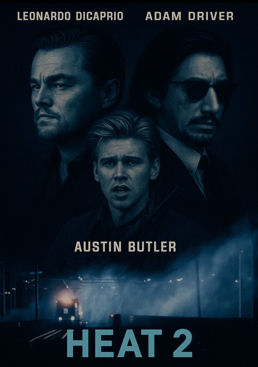 HEAT 2 es una realidad y ya está oficialmente en producción.

Volverá a dirigir Michael Mann.

Leonardo DiCaprio, Austin Butler, Adam Driver y Bradley Cooper en el reparto.

Será una secuela y una precuela de Heat (1995), se desarrolla en varias líneas de tiempo.

Amazon ha