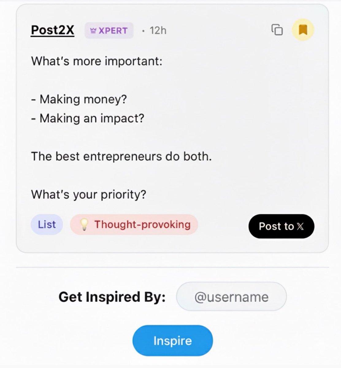 Trained my post recommender so well it dropped a banger in test flight!