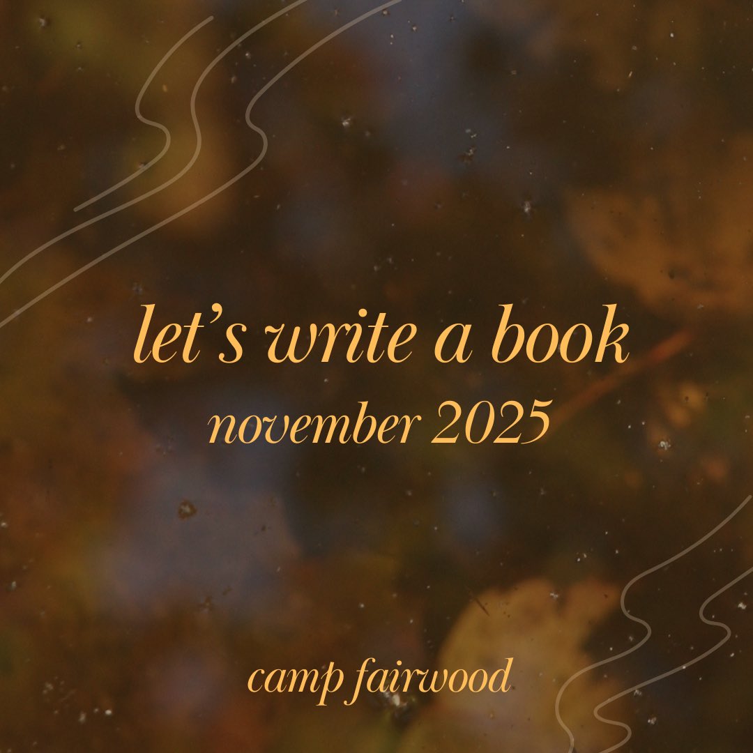 LWAB is a month-long writing challenge at Camp Fairwood—like N*no, but ✨more✨ 

🪶individual wordcount goal
🩷emphasis on community &amp; mutual support
💌daily WIP share prompts
🏅cabin-based competition system

Follow along with us as we conquer a camp tradition this November!