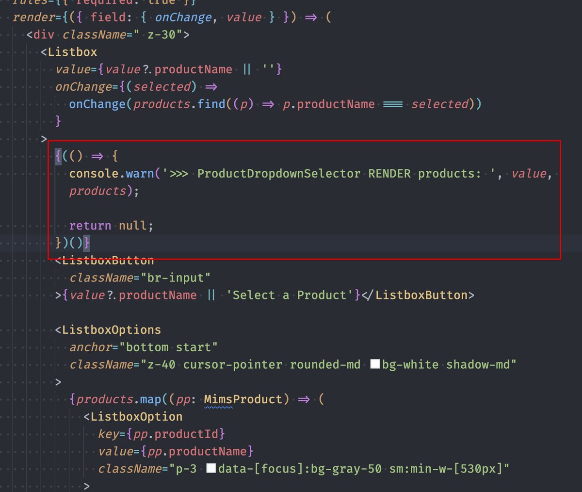 var_bincom's tweet image. ICYMI, you can use `console` inside JSX markup. It could be super handy.

Huge thanks to @DavidKPiano 

#React #Nextjs #SaaS #Services #tech