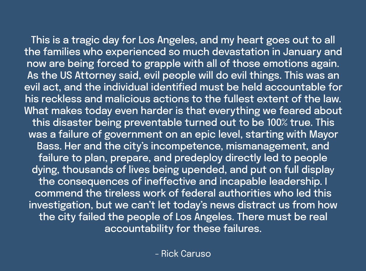 My statement on today’s indictment: