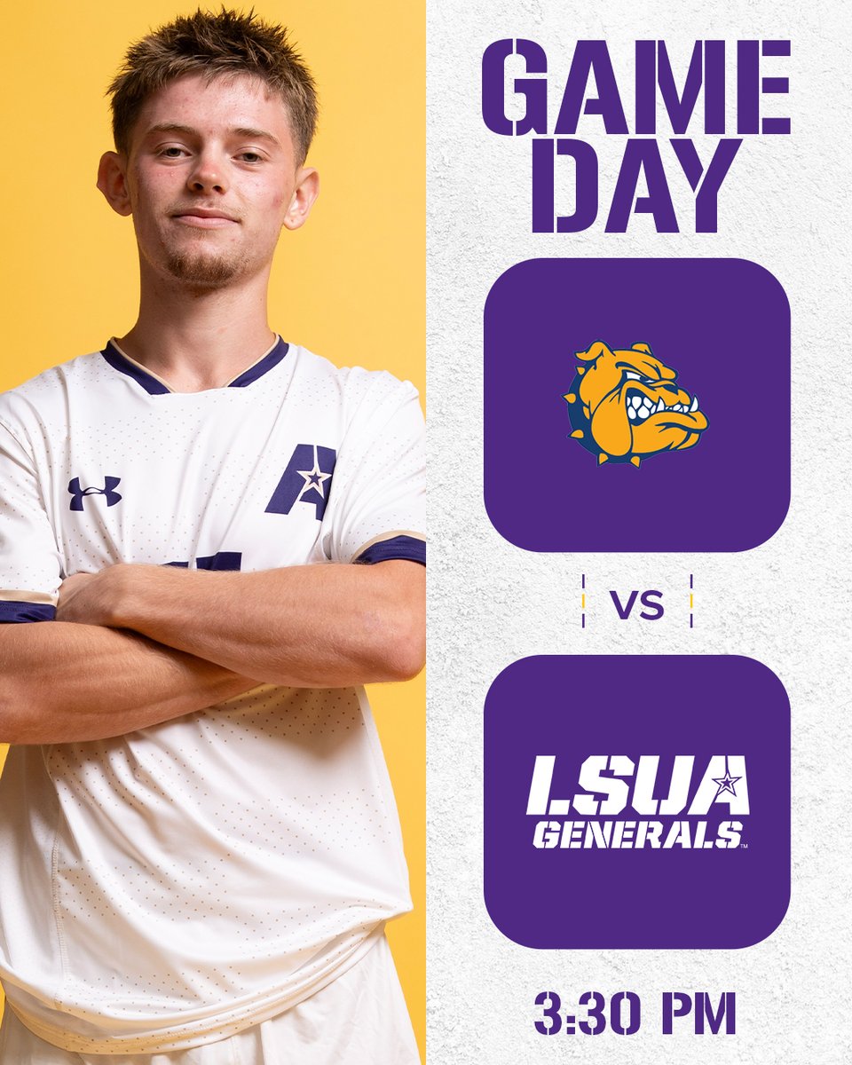 It's GAME DAY! We host Jarvis Christian University at 3:30 PM at the Generals Soccer Field!

Live Stats: lsuagenerals.com/sidearmstats/m…

Watch: youtube.com/@lsuaathletics