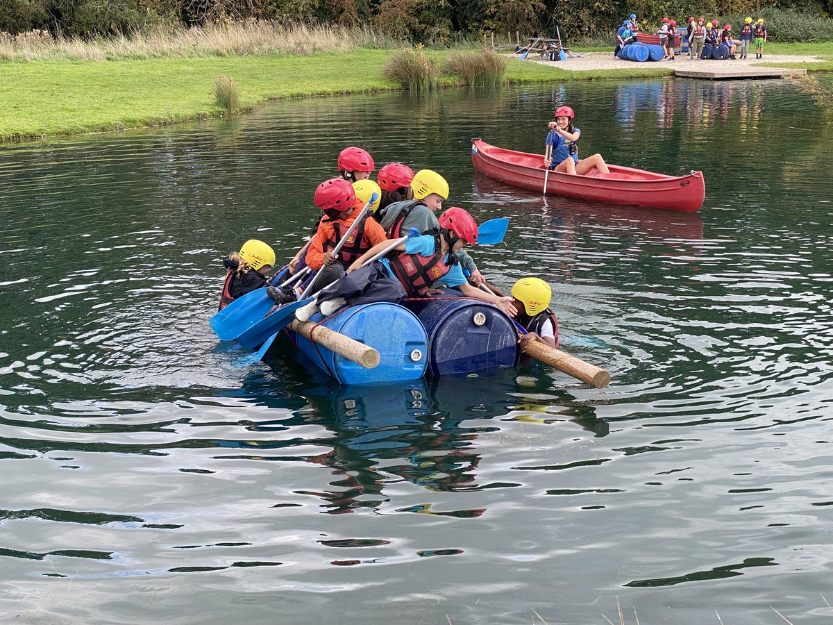…the rafts lasted a little while…for some! @PGL2025