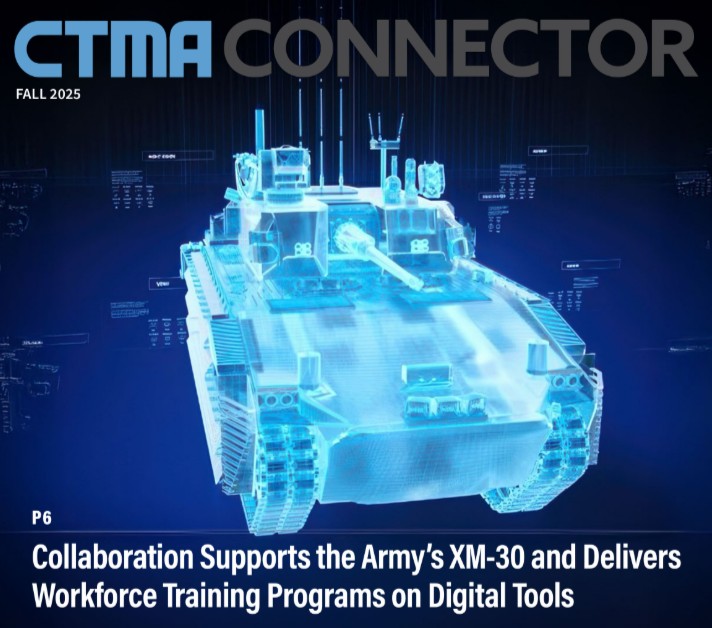ncmsmfg's tweet image. Have you read the fall issue of the 2025 CTMA Connector? Don't miss the latest news in maintenance and sustainment technologies, including CTMA project updates, event recaps, member spotlights, and more! Read now: ow.ly/W89850WX6it