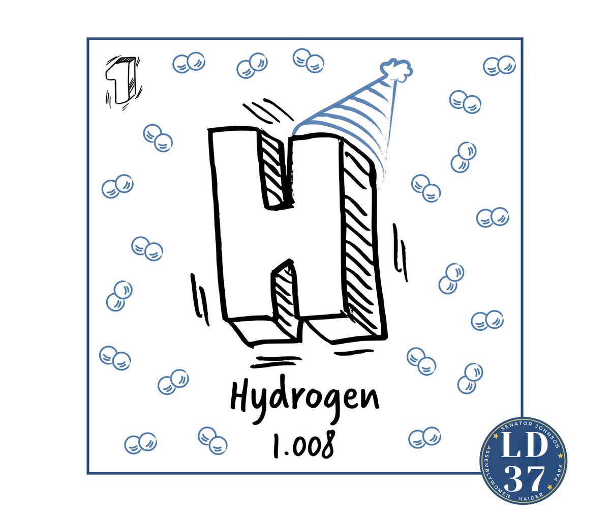 Happy National Hydrogen and Fuel Cell Day! As we fight to combat climate change, hydrogen plays a key role in our clean energy efforts. We celebrate today, 10/08, because the atomic weight of Hydrogen is 1.008!
