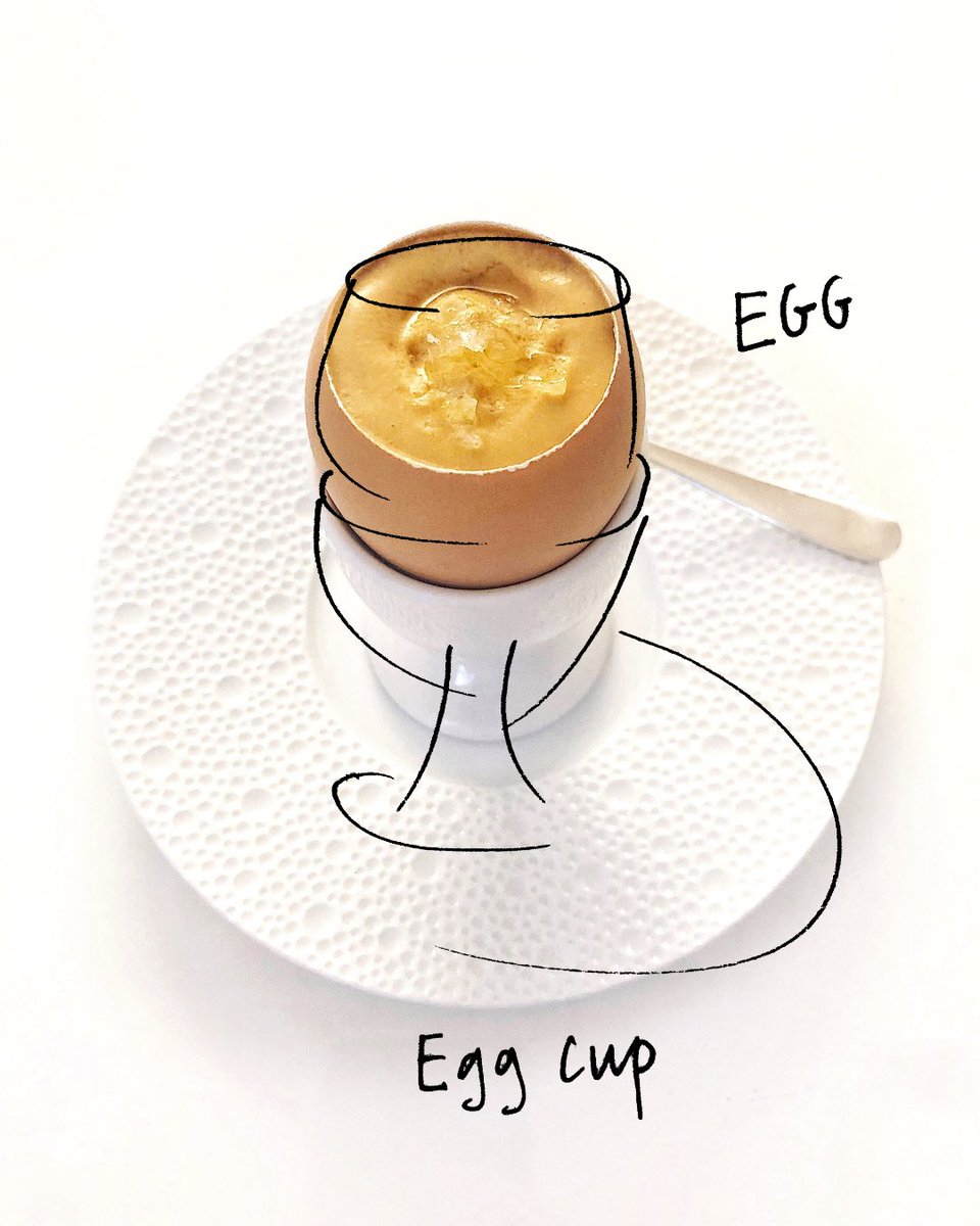 Sketches come to life: “The Egg,” created by former Pastry Chef Michael Laiskonis, mentor to Orlando Soto. Chocolate Pot de Crème, Caramel Foam, Maple Syrup, Grain of Salt.