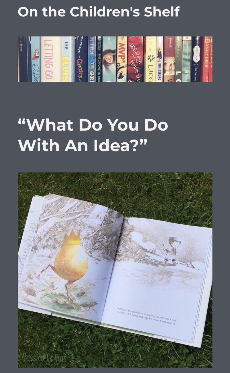Today On the Children’s Shelf <a href="/KobiYamada/">KobiYamada</a> “What Do You Do With An Idea?” A book I really needed to read and reread 💜 onthechildrensshelf.com/what-do-you-do…
