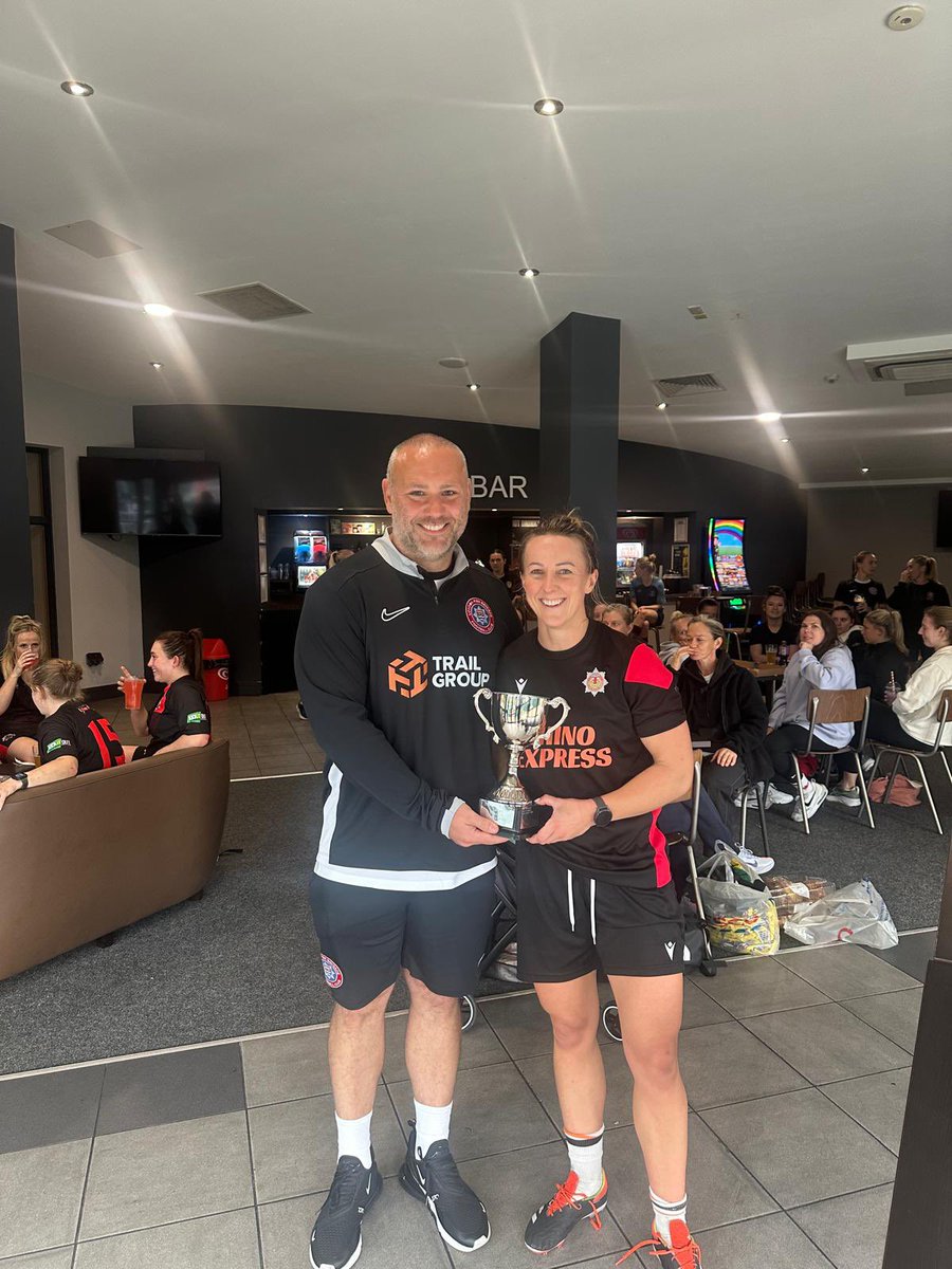 Sfrs_Sports's tweet photo. Our female football team finished runners up at FireSportUk National 5-a-side tournament earlier today. The team battled through the group but lost 2-0 to GMC in the final. Congratulations to Lydia Johnston from Pollok Fire Station who was nominated player of the tournament. https://t.co/H2q1JYJuSE
