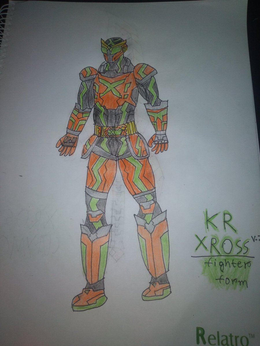 modernfireboyX's tweet photo. I am back with a redesign of ultra rider x into, KAMEN RIDER XROSS
And his driver the Xross X driver and weapon the XROSS CLAYMORE 

Hope you all like it https://t.co/Dg3L6rrPpx