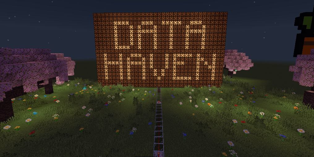 MokshB12's tweet photo. I just finished building a glowing light art for @DataHaven_xyz inside Minecraft 🔥

Block by block, I carved the Haven’s spirit into the metaverse 🏰✨

This is more than art — it’s a signal. 🚀
DataHaven isn’t just here… it’s glowing brighter than ever 💎 https://t.co/xUTp08hdZ0