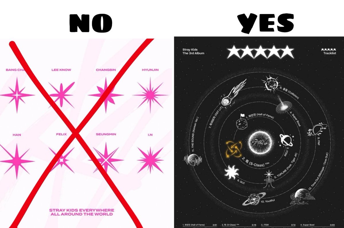 the way i keep seeing SO MANY (new) stays using the ṢĽBS collab stars for the kids.. making merch out of them &amp; even getting them tattooed💀😭 pleaseeee stop using them😭 rather use the stars/planets from the 5star album i beg😭