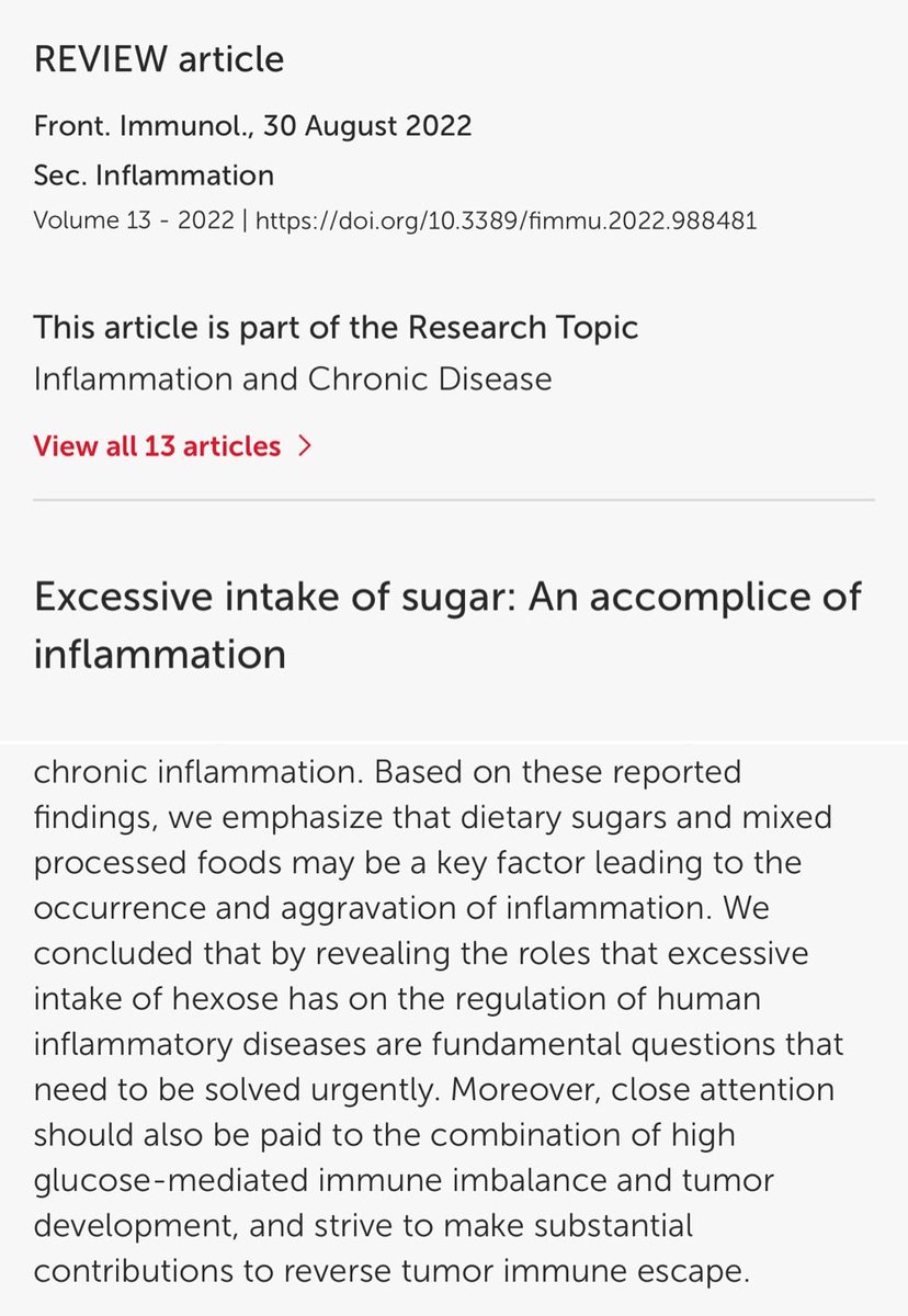 How many of you notice that your joints feel better when you stop consuming sugary foods?