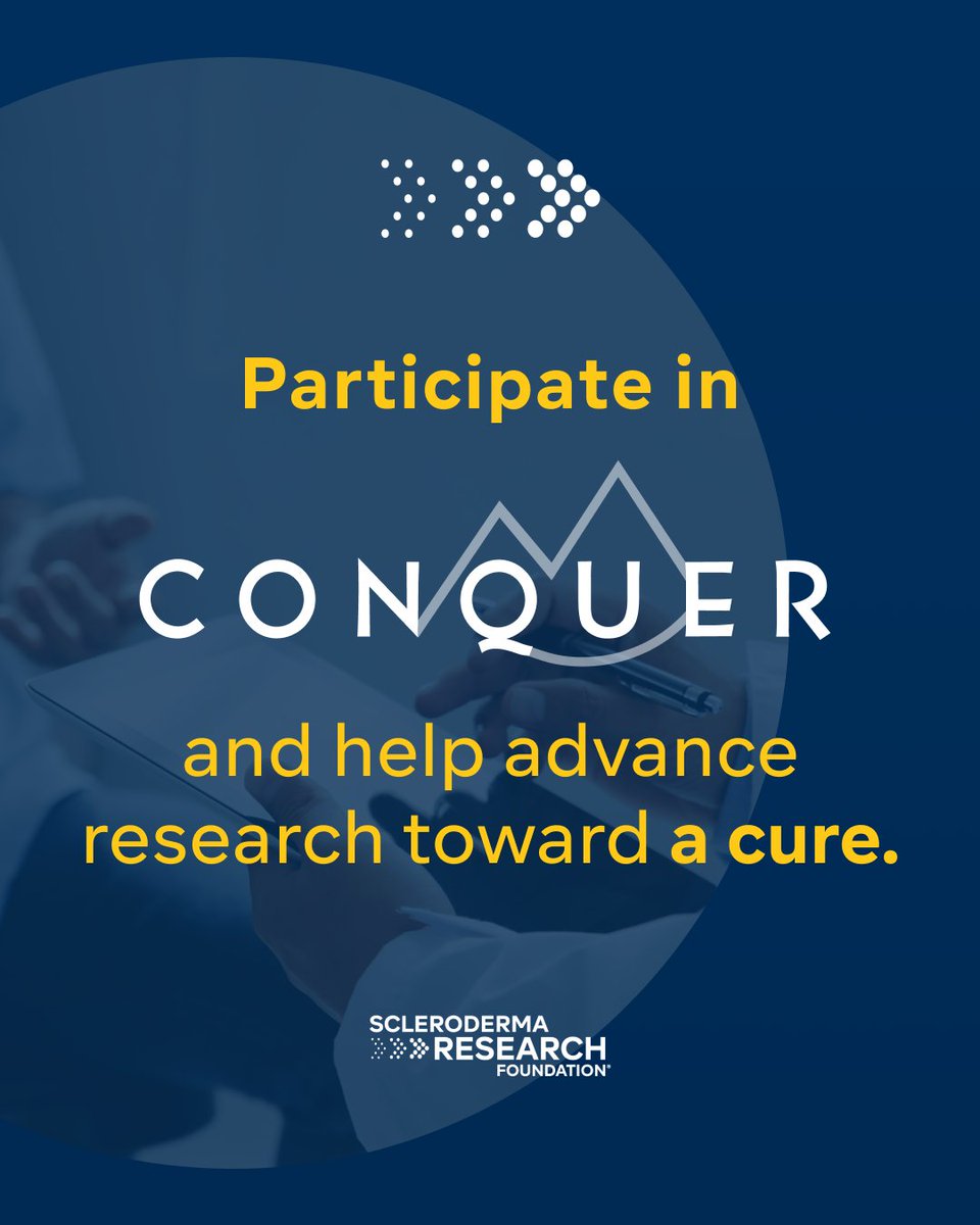 srfcure's tweet image. Understanding a disease as complex as scleroderma requires collaboration. 🌐

Learn more about how the CONQUER Registry is transforming research and how you can get involved: bit.ly/3lLriy5

#SRFcure #sclerodermaresearch #scleroderma #CONQUER