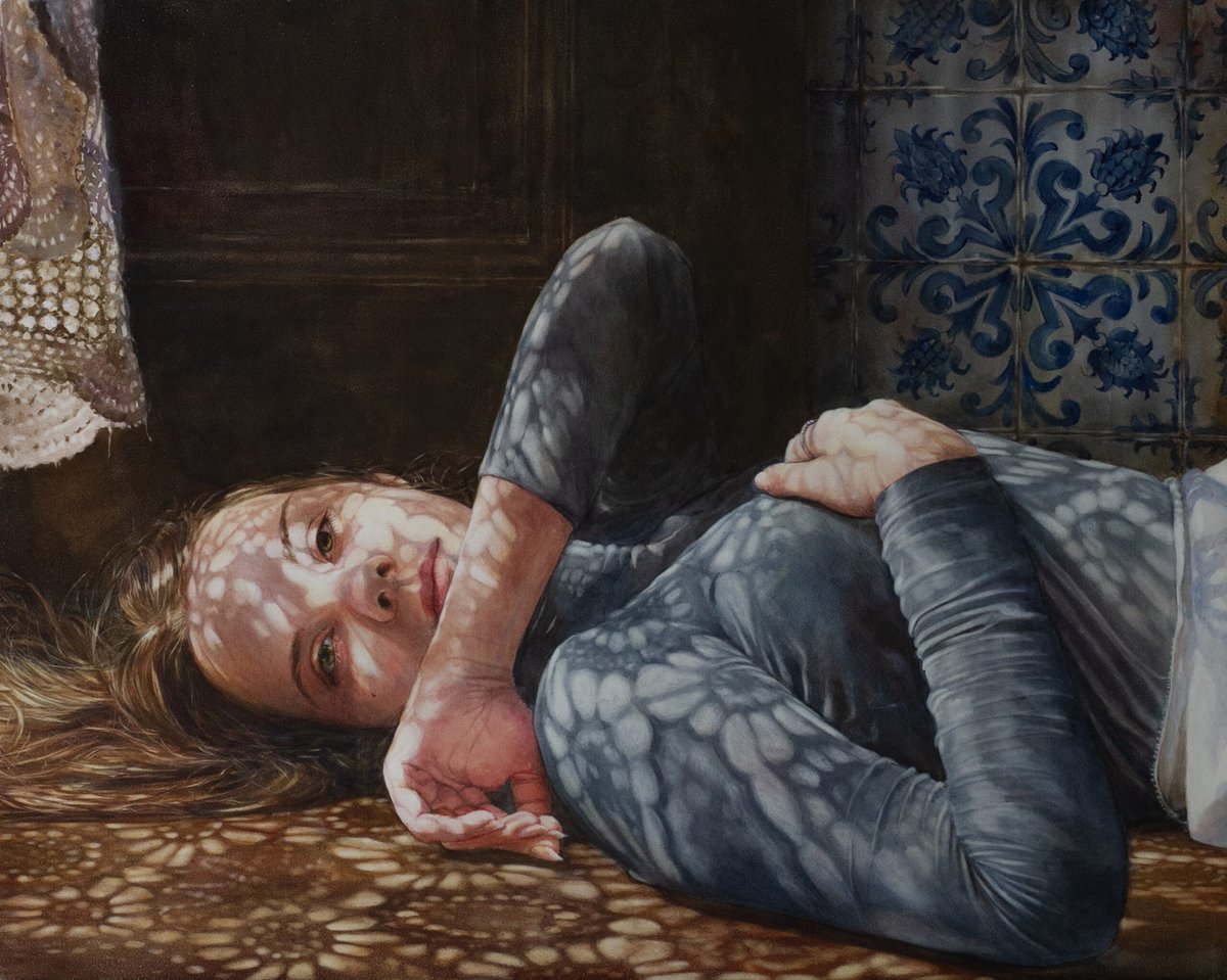 Daniela Werneck - "In Full Bloom" (2024)
#contemporary #realism
Daniela Werneck is a Brazilian/American watercolor artist from Houston, Texas.