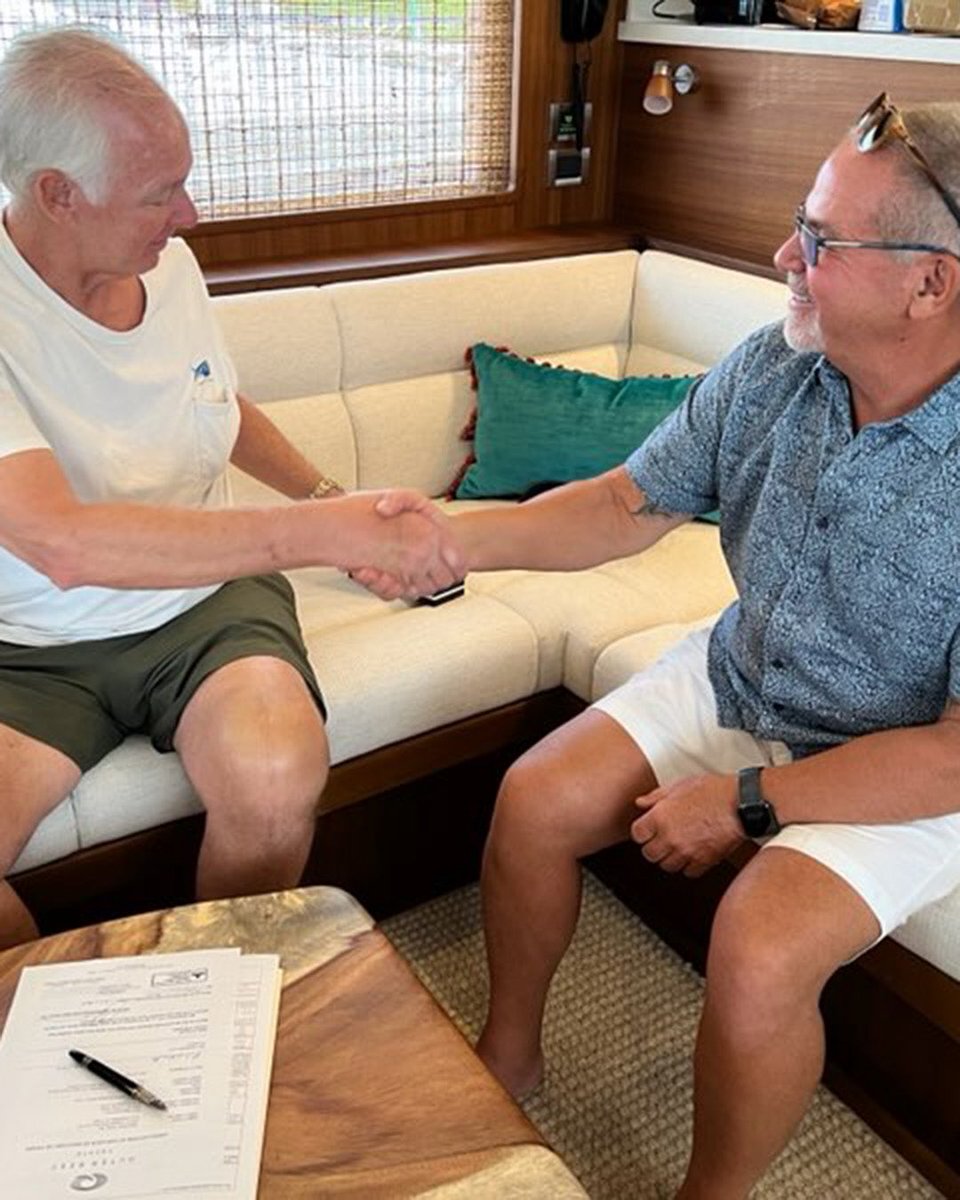 Every delivery to a happy client is a milestone. For 25 years, these moments have defined the Outer Reef legacy.

#25years #outerreefyachts #outerreef #yachts #yachting #longrangecruising #adventure #beyondthereef