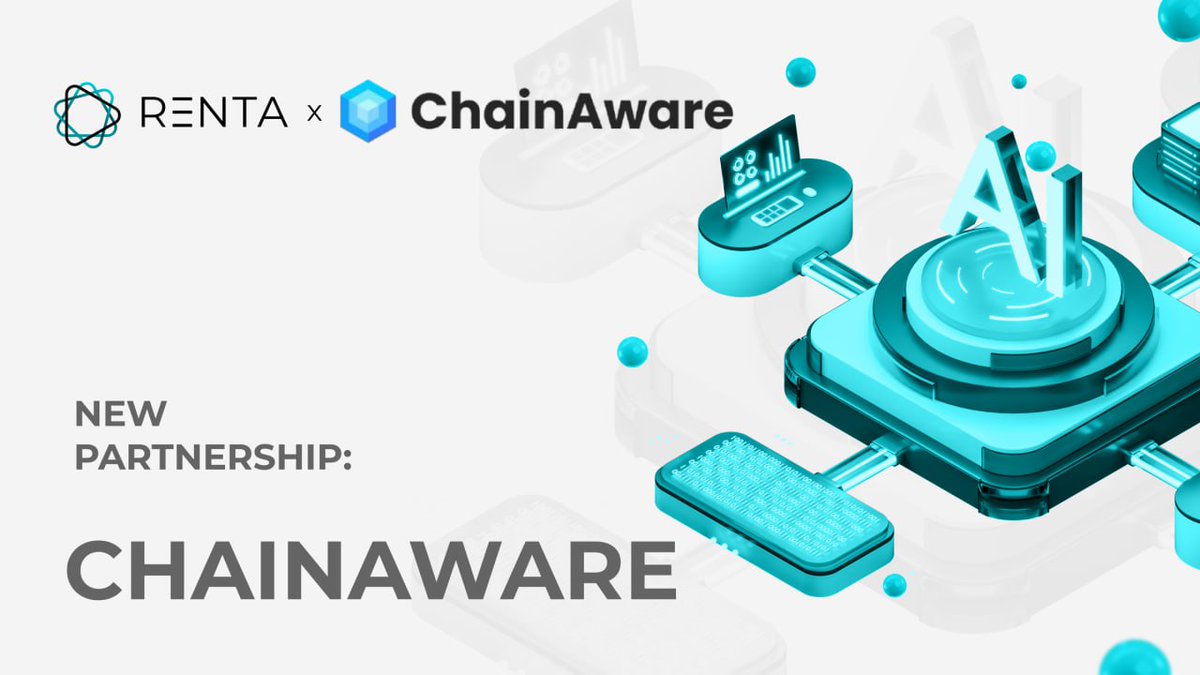 SOUTHSOUTHBRAND's tweet image. 🚨 Partnership Announcement 🚨

Renta Network x ChainAware 🤝

We’re excited to team up with @ChainAware — an AI-driven Web3 intelligence platform powering the next generation of decentralized experiences.

Together, we’re unlocking smarter, safer, and more personalized Web3…