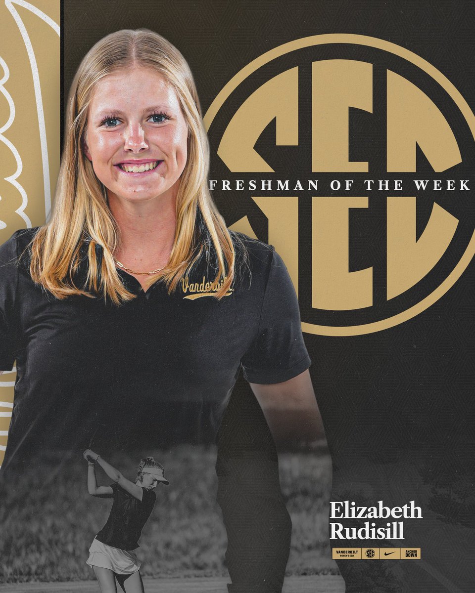 It's another Freshman of the Week crown for Rudy after her win at the Ron Moore Intercollegiate 👑

#AnchorDown⚓️⬇️