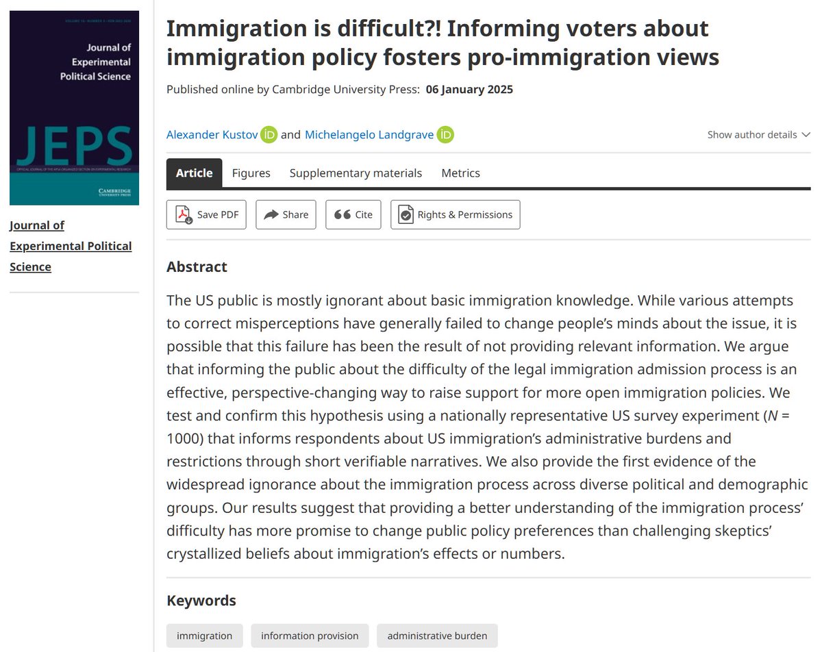 True. Neither Democrats nor Republicans grasp how needlessly difficult the current legal process is even for the supposedly simplest, uncontested case of spousal immigration.

Once people learn it takes years and thousands of dollars, they’re far more open to easing the process.