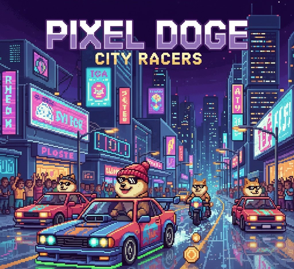 pixeldogecoins's tweet photo. 🔥 Pixel Doge Coin is hitting the streets!
The city lights are flashing, engines roaring, and the memes are alive.
JOIN THE CLUB 👉 https://t.co/RsxjLHRgL0. 👈
#PixelDoge #pixelDogecoin #MemeCoin #ToTheMoon https://t.co/5n0Ti3WgiJ