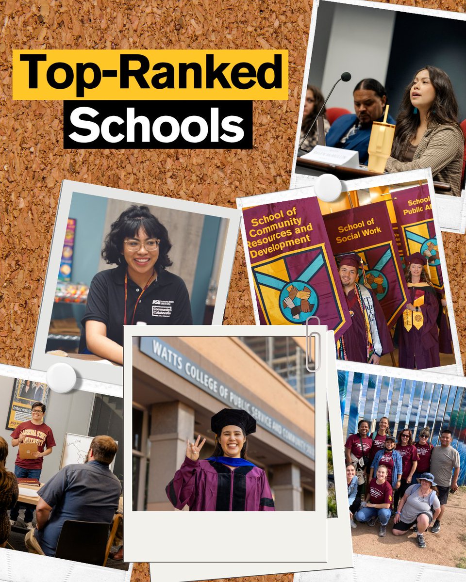 asupublicsvc's tweet image. The #WattsCollege is home to top-ranked faculty and degree programs. Kickstart your public service career today! publicservice.asu.edu. #CommunityForGood