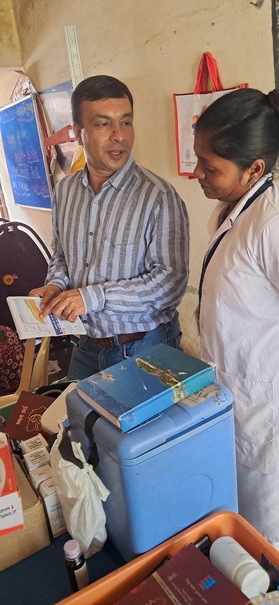 PHCKharetha's tweet photo. 8/10/25
🏥🇮🇳#SRMTEAM #VISIT AT #RUPGHAT
#MAMATADIVAS
#RECORD #REPORTS #PHC #DATA #CLEAN #IEC #HEALTHTEAM #VISIT
@PHCKharetha @Bharuch_Health @MoHFW_INDIA @WHO @UNICEF @UNICEFIndia @DDOBHARUCH1 @CollectorBharch @Mamnetrang_ @WHO https://t.co/3KGpOjfdvV