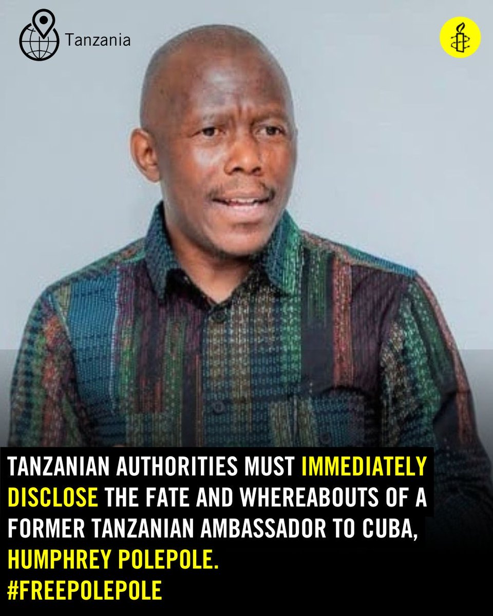 TanzaniaLeaks's tweet photo. BREAKING NEWS: #TanzaniaLeaks imethibitishiwa kuwa Humprey Polepole amesha uwawa. https://t.co/Li4CEJyVwb