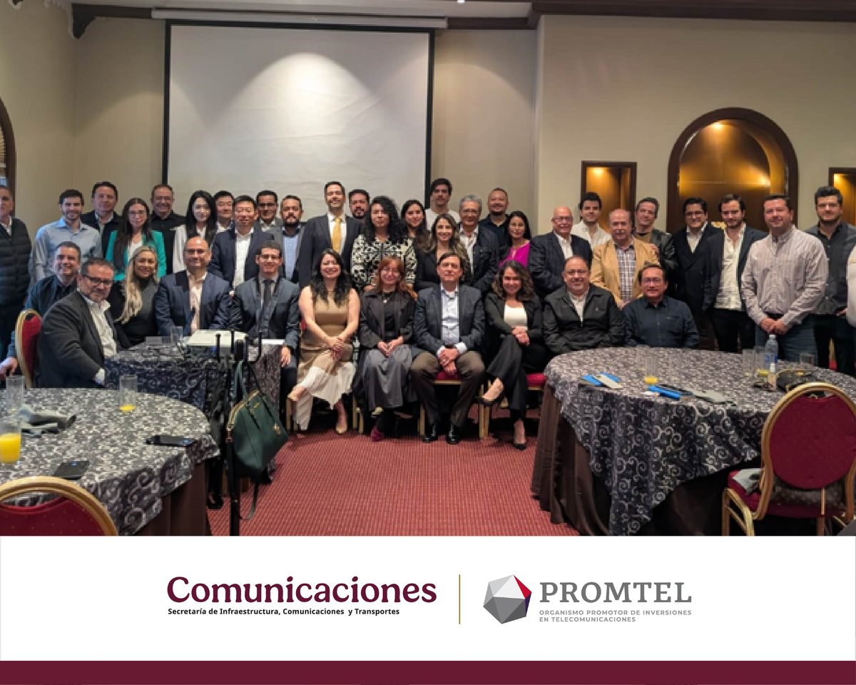 PromtelMx's tweet photo. Los pequeños operadores están cambiando el mapa digital de México.
Por primera vez #PROMTEL presenta el Plan Nacional de Pequeños Operadores, una política de Estado que reconoce el valor de quienes han llevado conectividad a los lugares donde antes no llegaba.
#ATIM #Conectividad https://t.co/esqwHMpyZv