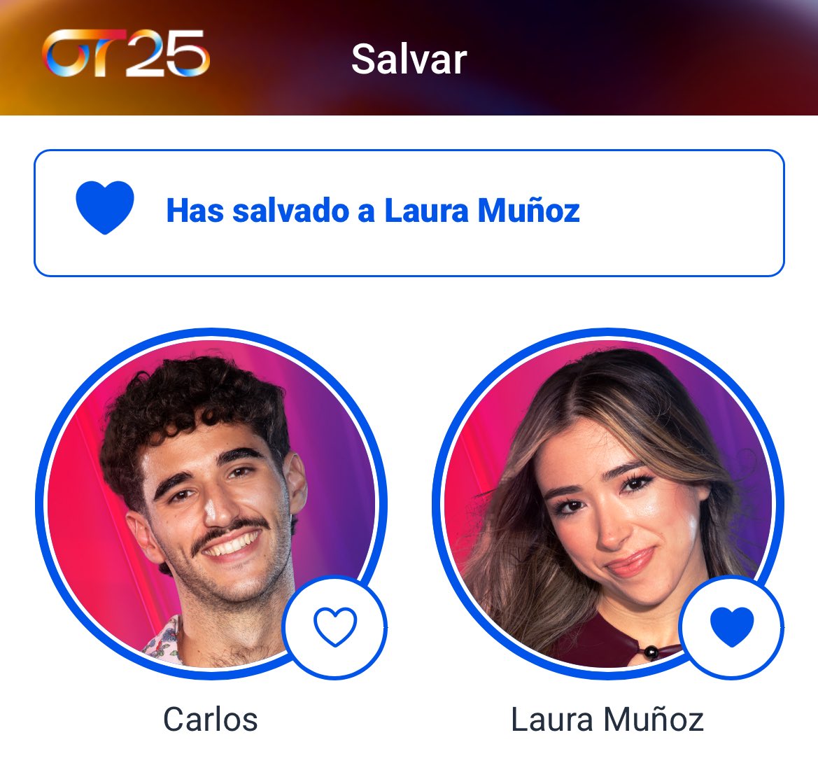 las girls con buen gusto votamos esto #OTDirecto8O