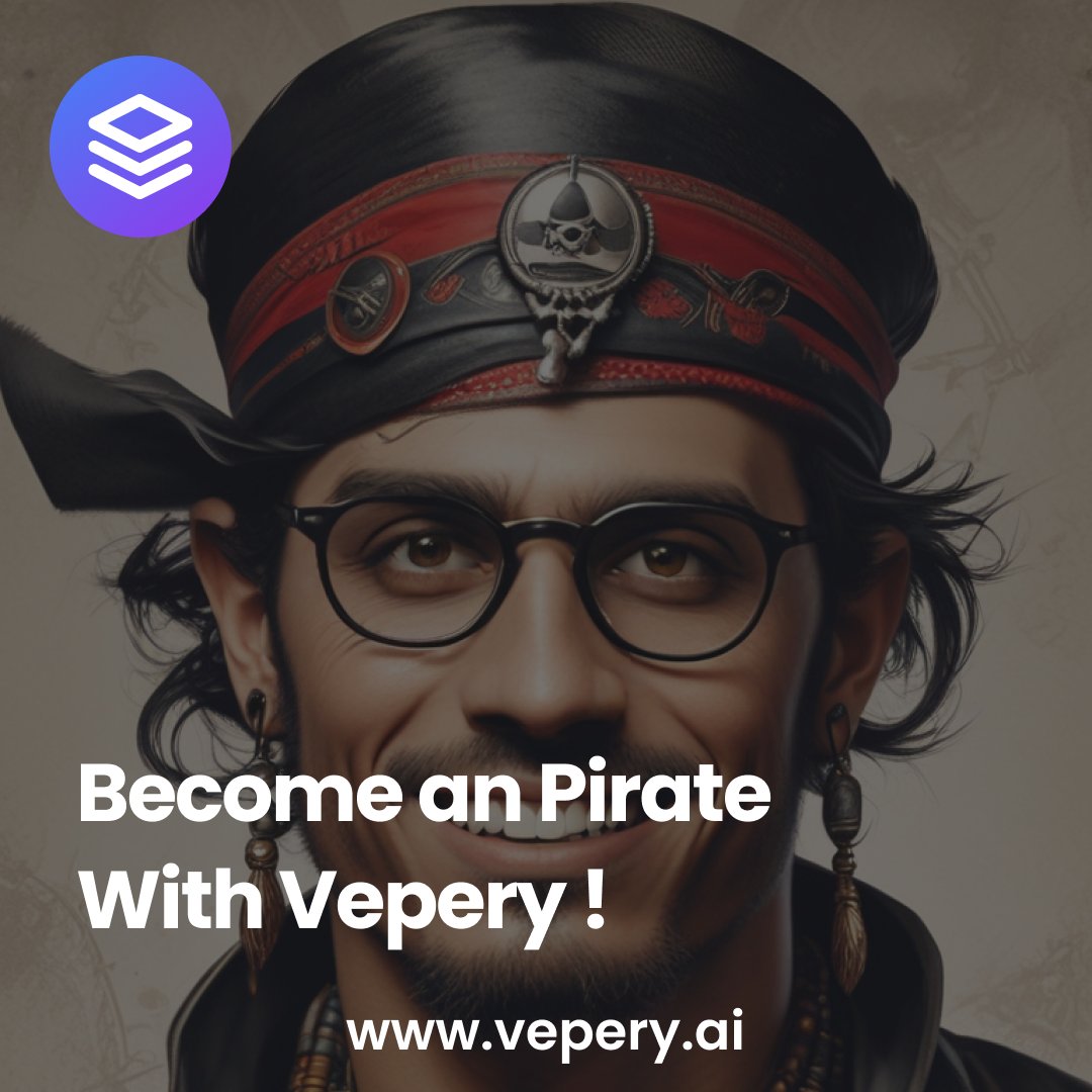 VeperyAi's tweet photo. Become an Pirate With Vepery! 🏴‍☠️ Or an astronaut, a doctor, a queen, you name it! https://t.co/9ty3UJoA2T lets you create unique looks and artistic portraits using custom prompts.
Unleash your creative self, risk-free:
🎭 https://t.co/4YOqV5KaOL
#VeperyAI #AIArt #FantasyPortrait https://t.co/0zwk3ZONYv