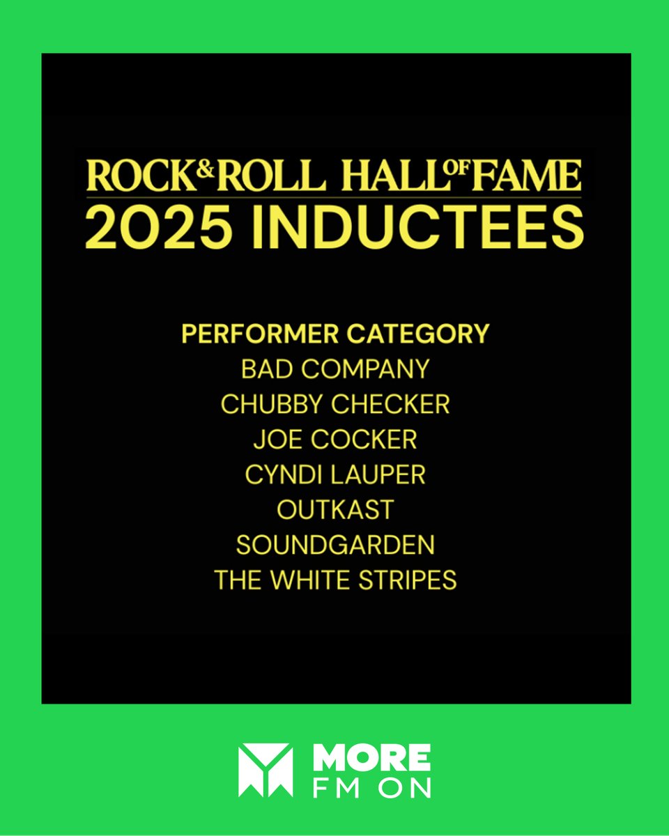 🎤 El Salón de la Fama del Rock &amp; Roll está listo para celebrar su 40ª ceremonia anual de inducción y promete un evento lleno de historia, energía y leyendas. ⚡️

Más detalles en: morefmon.com/blog/post/doja…