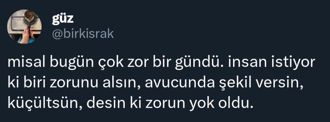böyle bir gündü