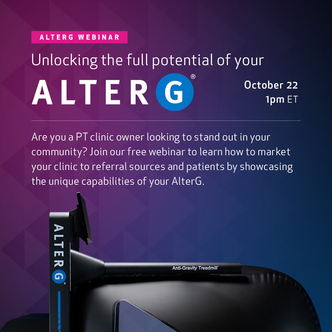 AlterG Anti-Gravity Systems tweet media