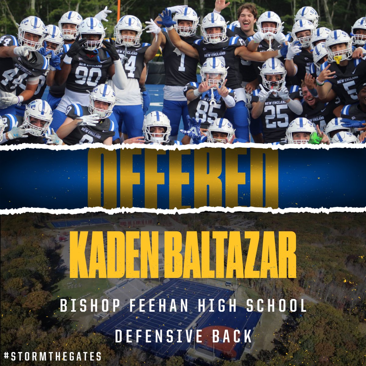 After a great visit I am blessed to receive an offer from <a href="/UNEfootball/">University of New England Football</a> 
<a href="/CoachSeanGreen/">CoachGreen</a> 
<a href="/FeehanFootball/">Feehan_Football</a>