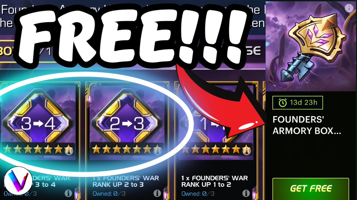 Make sure to get your absolutely FREE key &amp; chance to get 7 Star 3-4 Gem in #MCoC. Video now live on my channel.