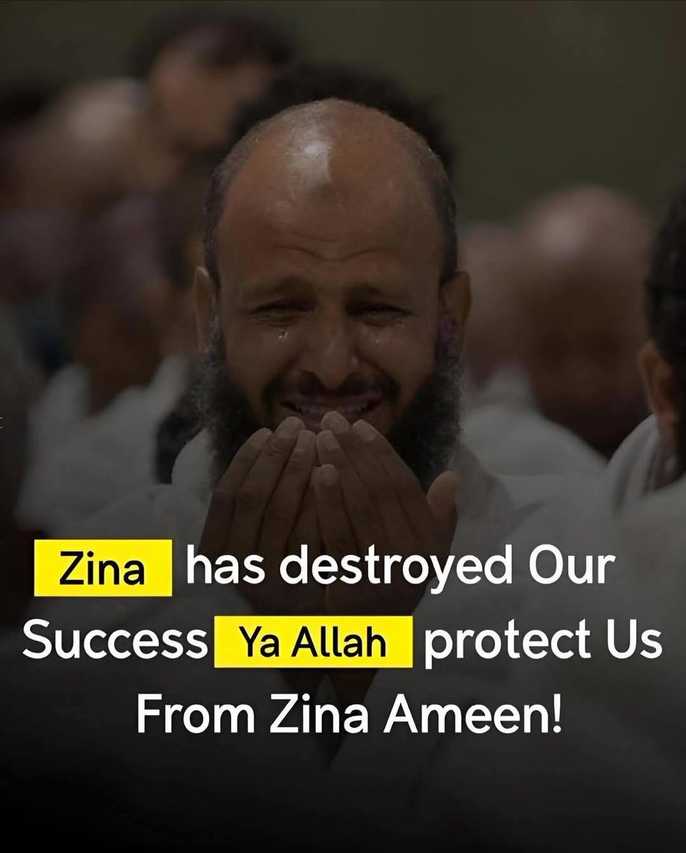 Zina is the easiest path to self destruction.
May Allah protect us from it...