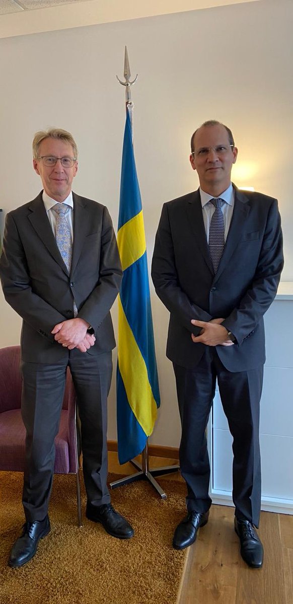 Tuve una productiva reunión con el Embajador de Suecia, Torsten Ericsson.

🇸🇪 es un socio clave del @PNUD a nivel global y en 🇦🇷,  entre otras colabora en iniciativas de diálogo con diversos actores en el Triángulo del Litio.

#PartnersAtCore <a href="/SueciaenAR/">Embajador de Suecia Torsten Ericsson</a>