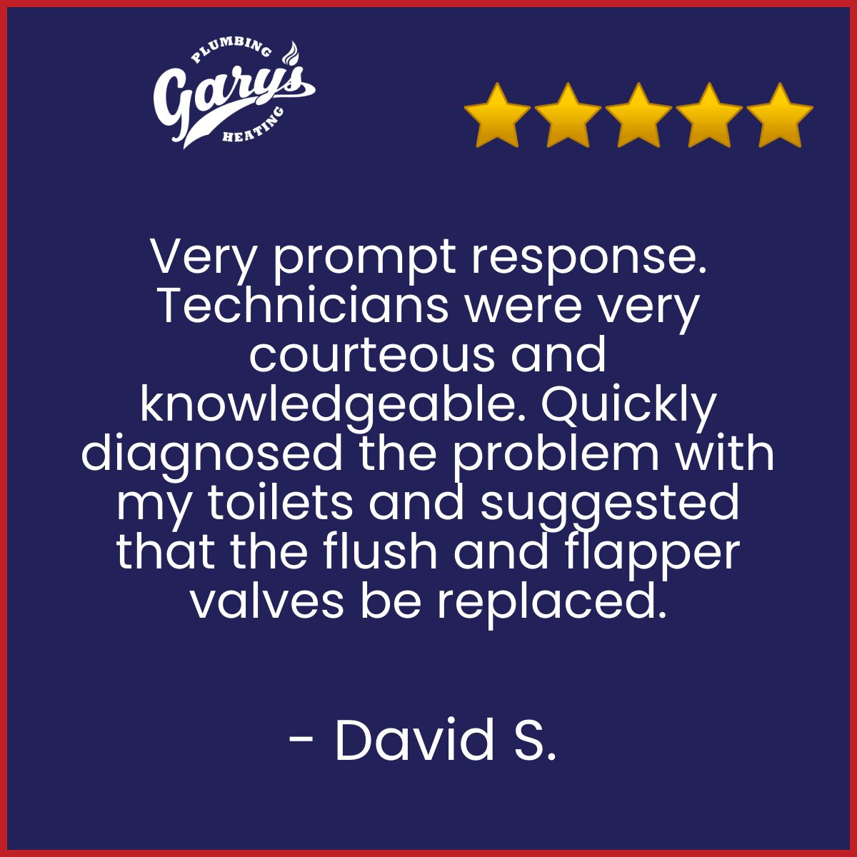 We can’t thank you enough, David. Your kind words remind us why we do what we do. Honesty, comfort, and care always come first.