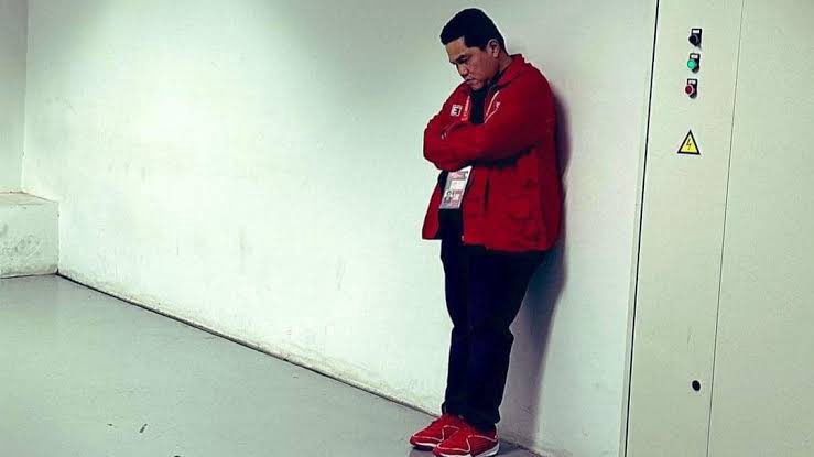 bekalicky's tweet photo. Shin Tae yong ketawain Erick Tohir pas sudah jadi Menpora RI sekalian jabat Ketua PSSI tapi Patrick Kluivert pilihannya bikin Indonesia gagal lolos Piala Dunia 2026 di Amerika
#TimnasIndonesia VS #SaudiArabia https://t.co/6XYcyY4834