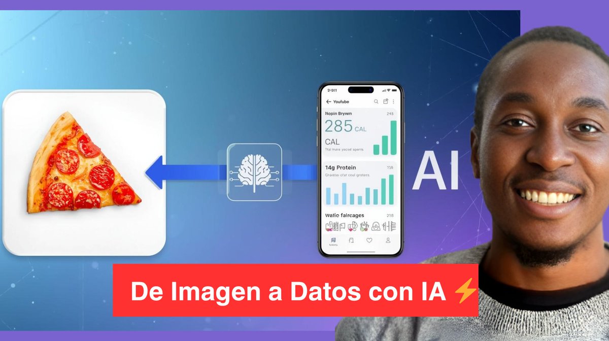 ExpeAvomoTech's tweet image. Nuevo proyecto IA 🟡

Crea tu Propio Contador de Calorías con IA 🍕 | Usando GPT-4o y Prompt Engineering - Expe Avomo 

Mira el tutorial completo aquí: youtu.be/0J6rNbsRBOo

#ExpeAvomo #aiengineer #aideveloper #VisionArtificial #PromptEngineering #GPT4o #ProyectosIA